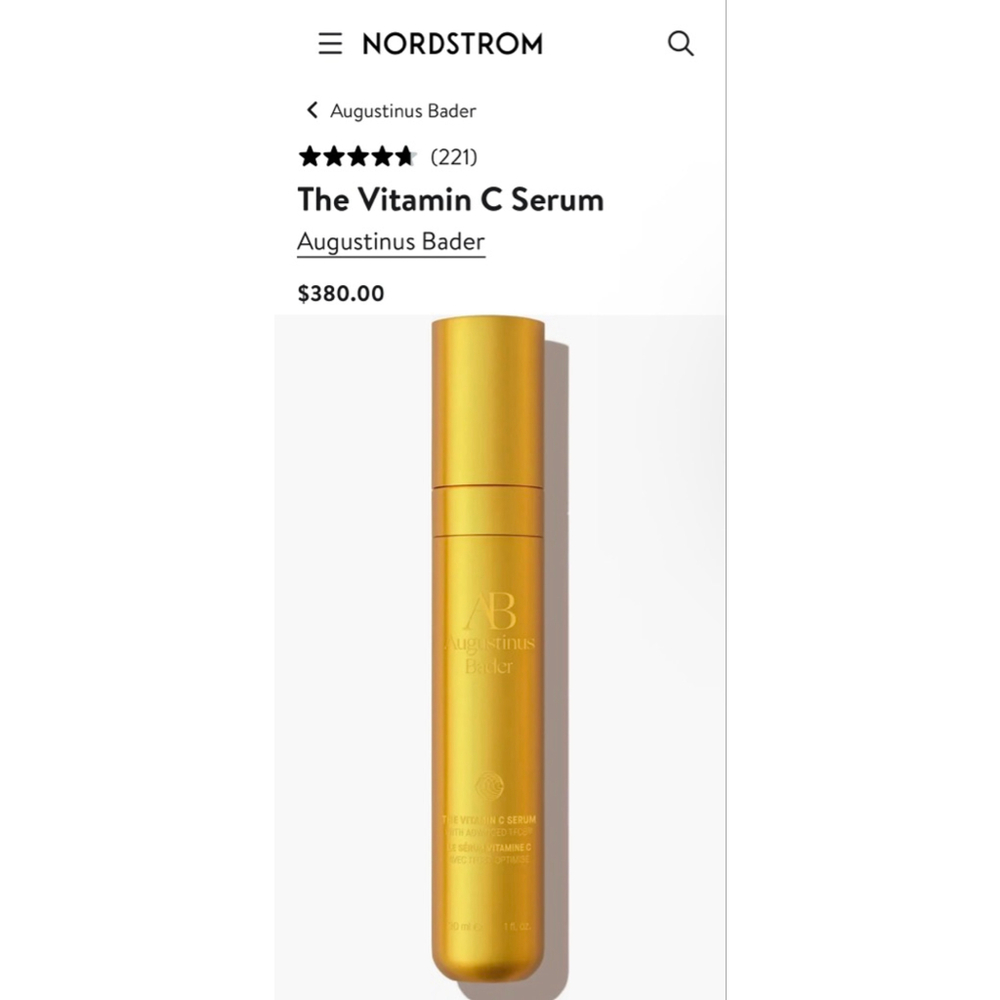 New Augustinus Bader The Vitamin C Serum